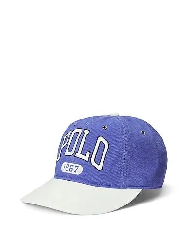 Pastel blue Gabardine Hat LOGO COTTON CHINO BALL CAP
