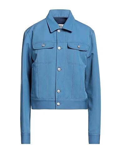 Pastel blue Gabardine Jacket