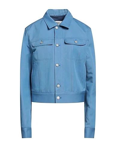 Pastel blue Gabardine Jacket