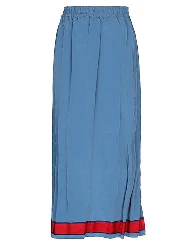 Pastel blue Grosgrain Maxi Skirts