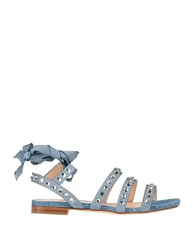Pastel blue Grosgrain Sandals