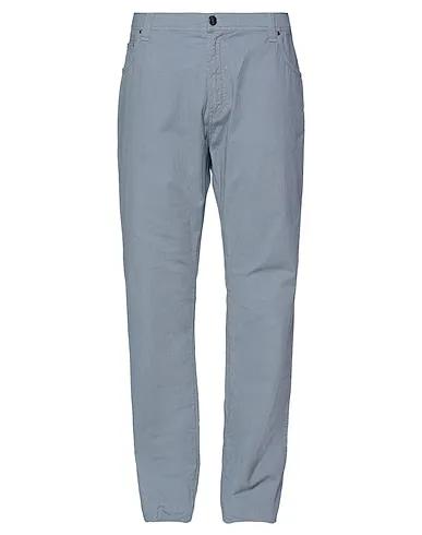 Pastel blue Jacquard Casual pants