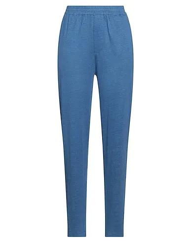 Pastel blue Jersey Casual pants