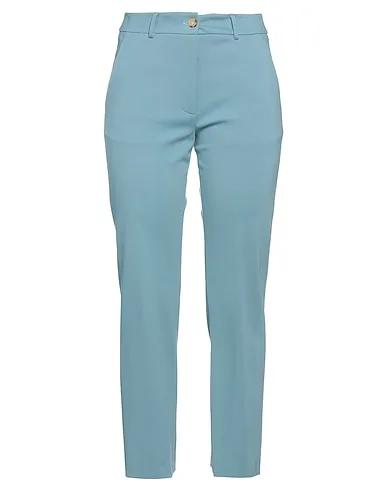 Pastel blue Jersey Casual pants