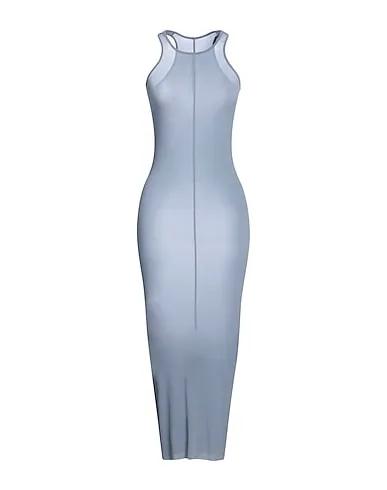 Pastel blue Jersey Midi dress