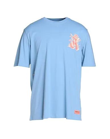 Pastel blue Jersey T-shirt Graphics Glide T-Shirt
