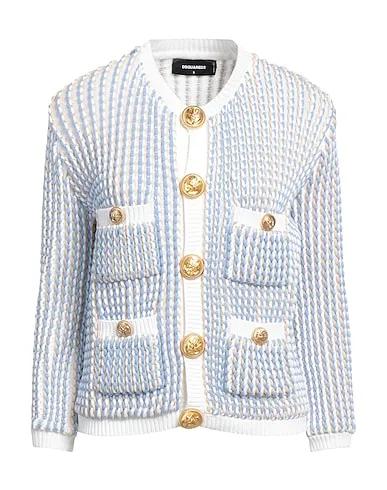 Pastel blue Knitted Cardigan