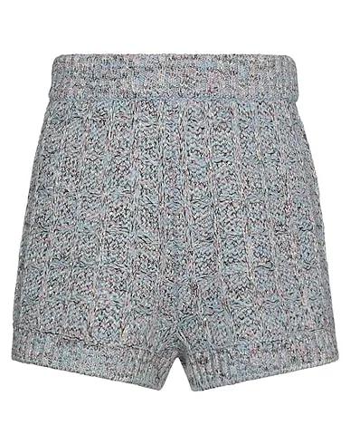 Pastel blue Knitted Shorts & Bermuda