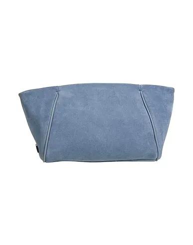 Pastel blue Leather Handbag