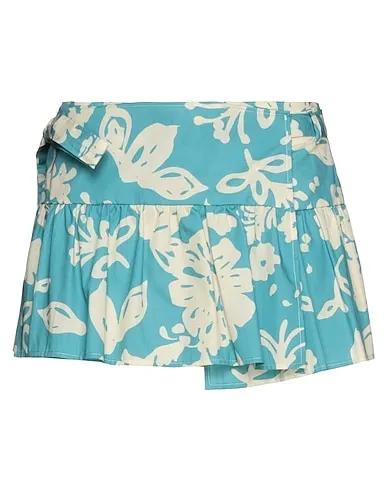 Pastel blue Plain weave Shorts & Bermuda