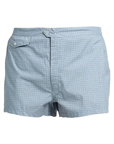 Pastel blue Plain weave Swim shorts