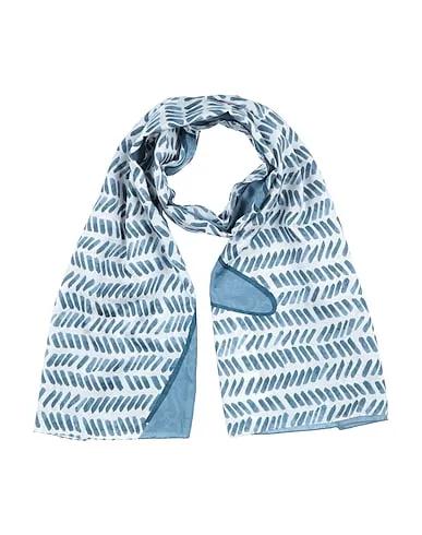 Pastel blue Satin Scarves and foulards