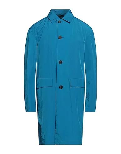 Pastel blue Techno fabric Full-length jacket