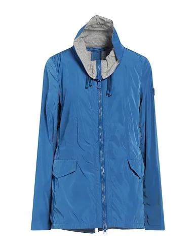 Pastel blue Techno fabric Jacket