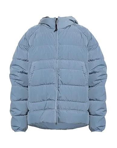 Pastel blue Techno fabric Shell  jacket
