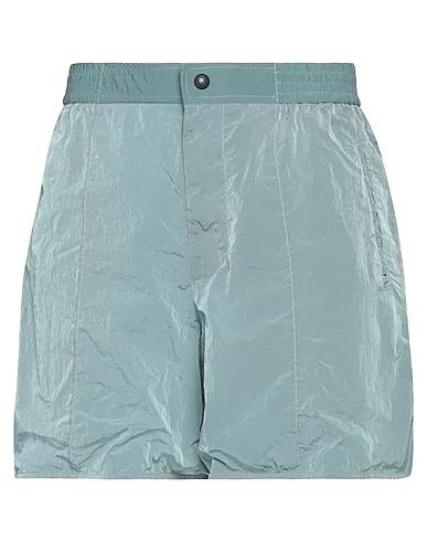 Pastel blue Techno fabric Shorts & Bermuda