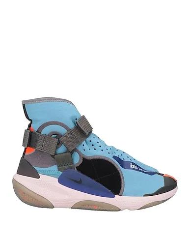 Pastel blue Techno fabric Sneakers