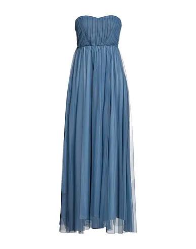 Pastel blue Tulle Long dress