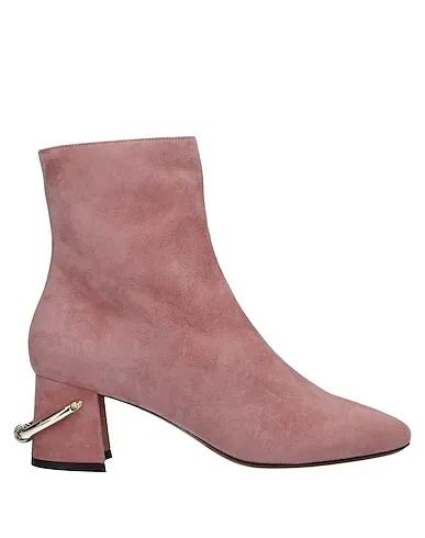 Pastel pink Ankle boot