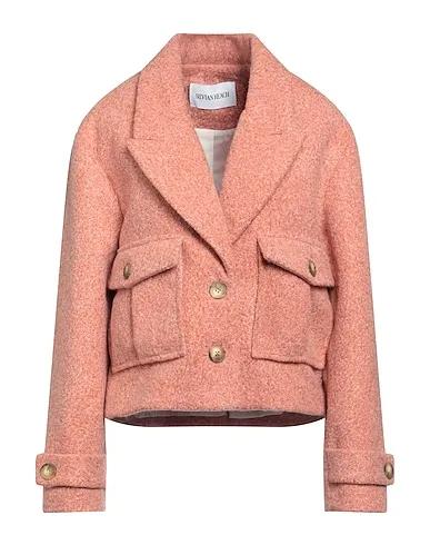 Pastel pink Baize Coat