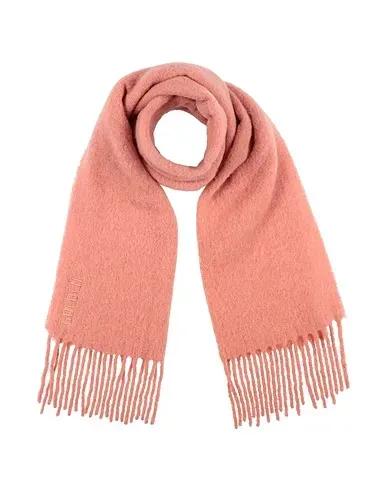 Pastel pink Boiled wool Scarves and foulards