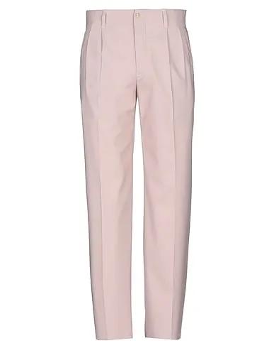 Pastel pink Cool wool Casual pants