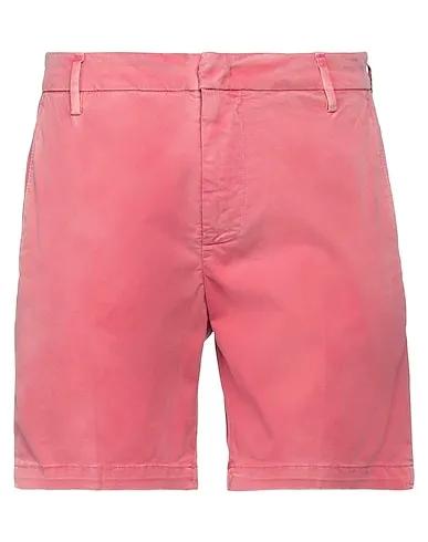 Pastel pink Cotton twill Shorts & Bermuda