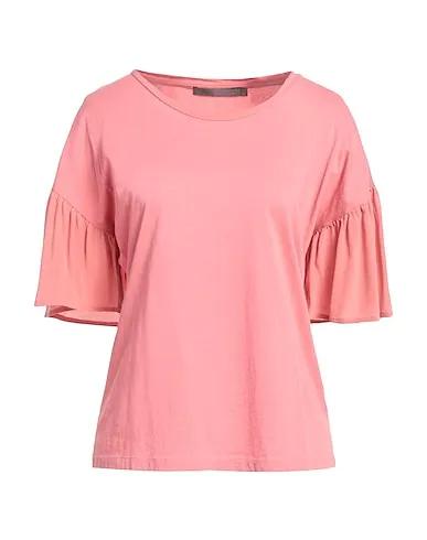Pastel pink Crêpe T-shirt