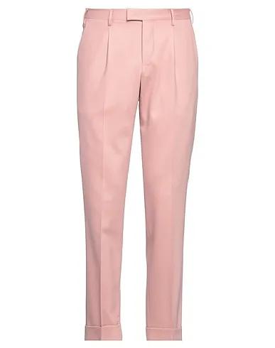 Pastel pink Flannel Casual pants