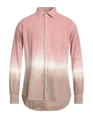 Pastel pink Flannel Patterned shirt