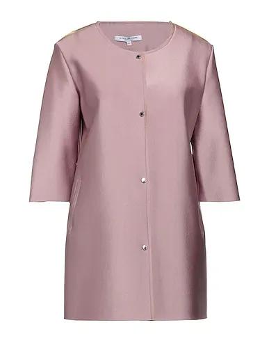Pastel pink Full-length jacket