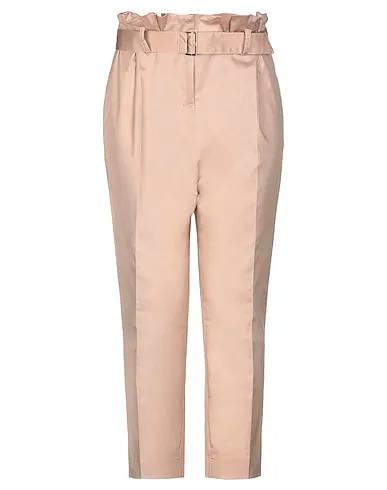 Pastel pink Gabardine Casual pants