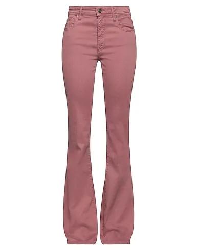 Pastel pink Gabardine Denim pants