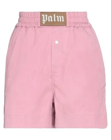 Pastel pink Gabardine Shorts & Bermuda