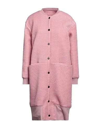 Pastel pink Grosgrain Full-length jacket