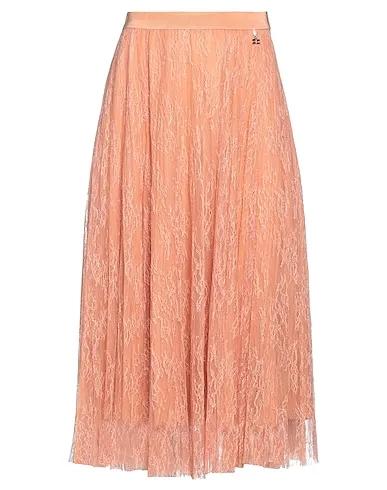 Pastel pink Grosgrain Midi skirt