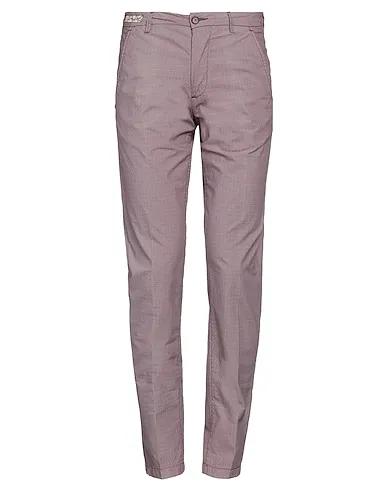 Pastel pink Jacquard Casual pants