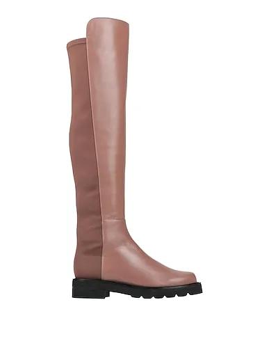 Pastel pink Jersey Boots