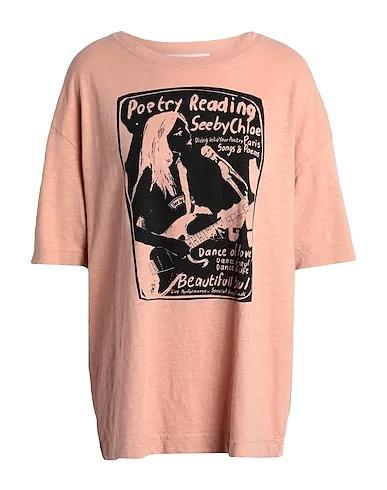 Pastel pink Jersey Oversize-T-Shirt