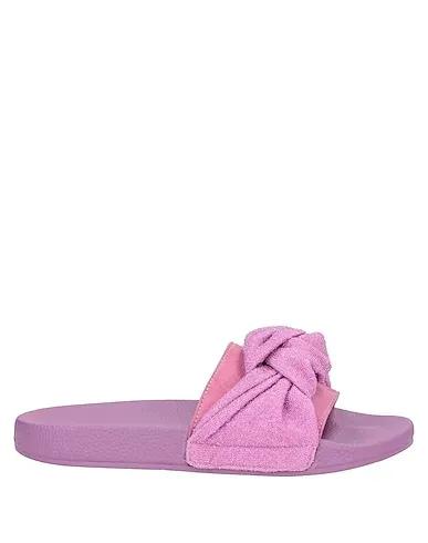Pastel pink Jersey Sandals