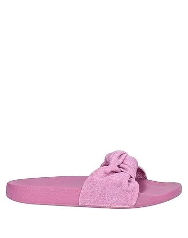 Pastel pink Jersey Sandals
