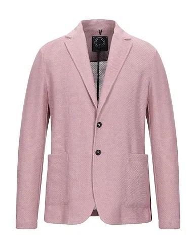 Pastel pink Knitted Blazer