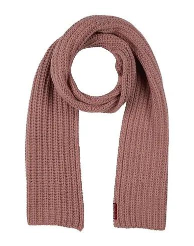 Pastel pink Knitted Scarves and foulards