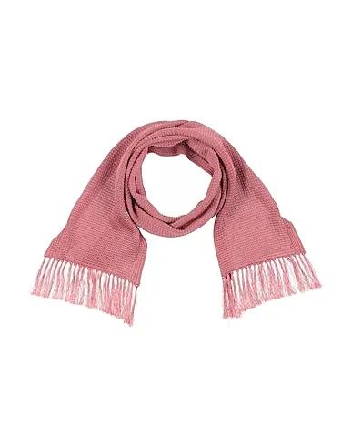 Pastel pink Knitted Scarves and foulards