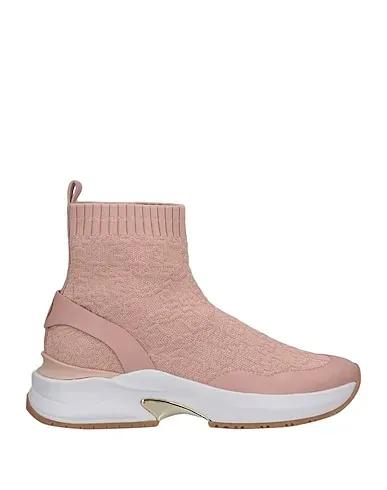 Pastel pink Knitted Sneakers