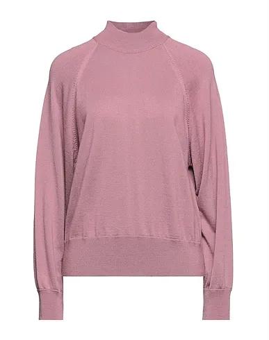 Pastel pink Knitted Turtleneck