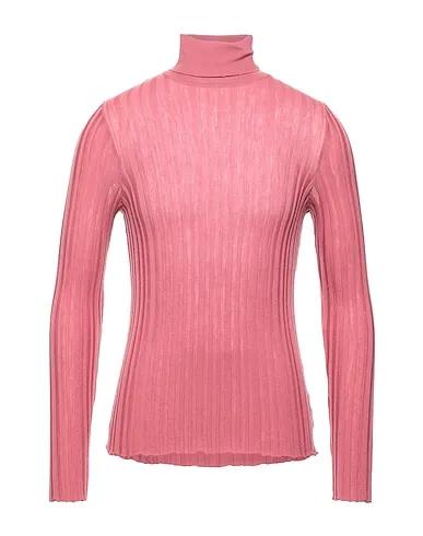 Pastel pink Knitted Turtleneck