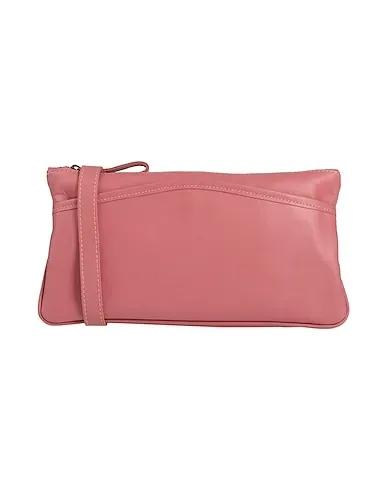 Pastel pink Leather Cross-body bags