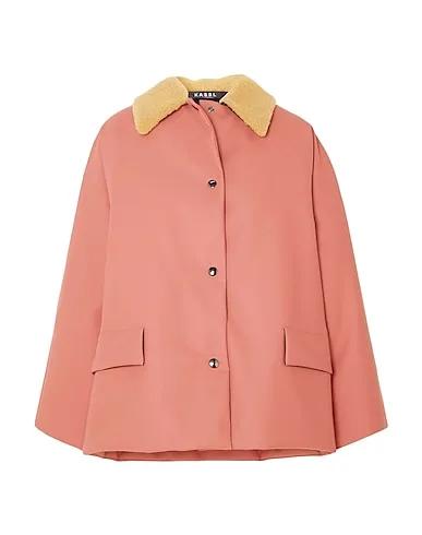 Pastel pink Leather Jacket