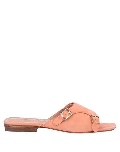 Pastel pink Leather Sandals